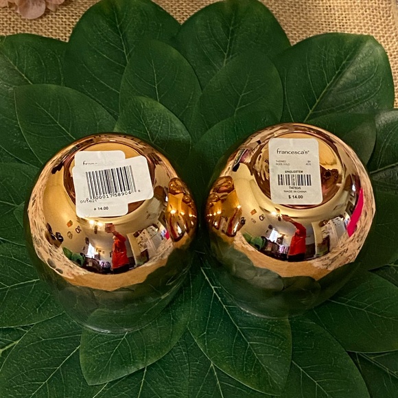 Francesca’s Collection of Stemless Wine glasses & matching Beverage Napkins NWT - Picture 13 of 13